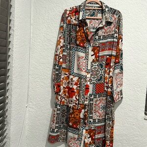 Dress size large beautiful new w/o tags color several designs and colors